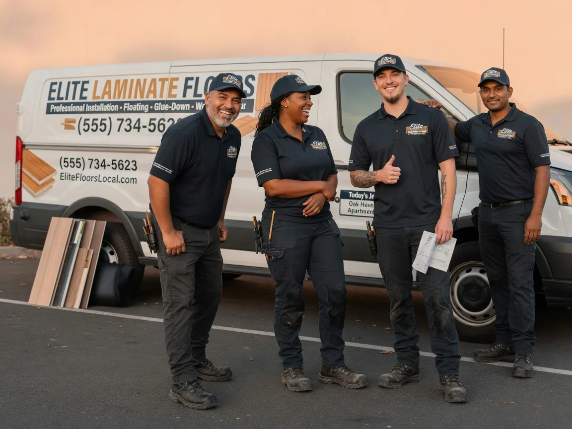 Laminate flooring installation company in Lostant, IL